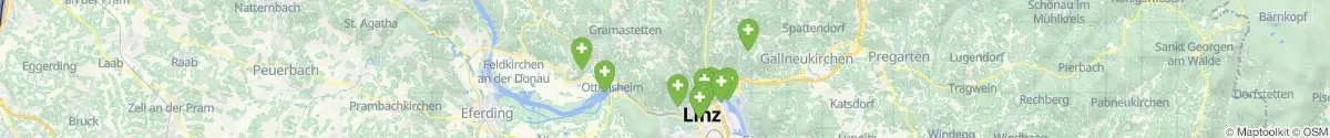 Kartenansicht für Apotheken-Notdienste in der Nähe von Eidenberg (Urfahr-Umgebung, Oberösterreich)